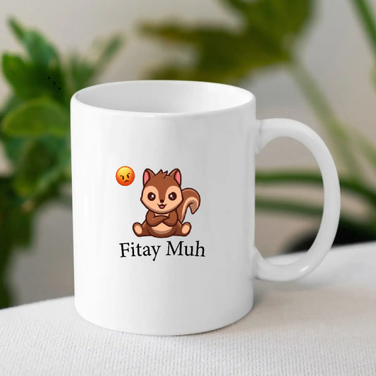 Fitay Muh Cute Coffee Mug | Personalise Mug | MugDog
