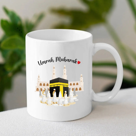 Umrah Mubarak Coffee Mug | Eid Special Gift | MugDog