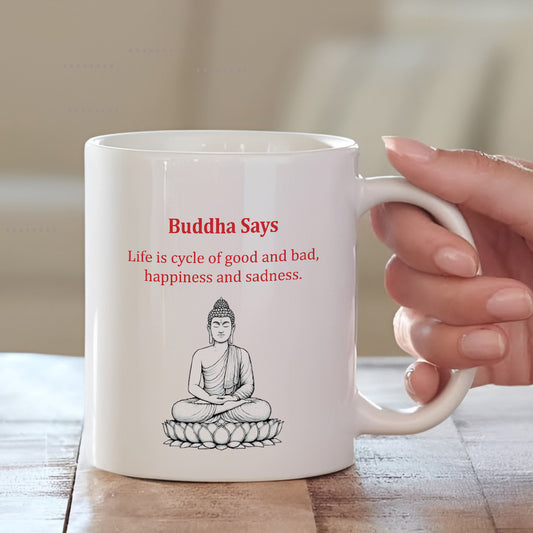 Buddha Mugs for Mindful Sips | Spiritual Gift Ideas  | MugDog