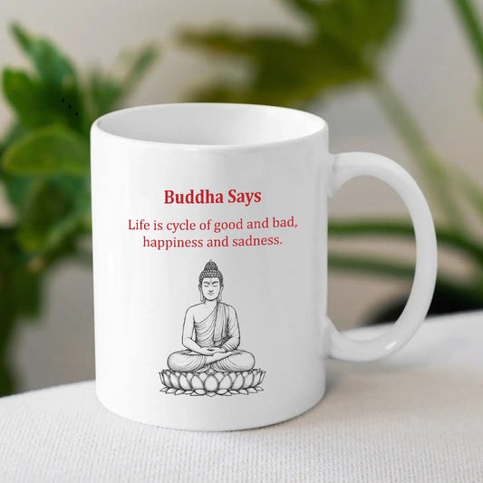 Buddha Mugs for Mindful Sips | Spiritual Gift Ideas  | MugDog