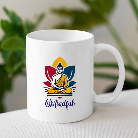 Religious Buddha Coffee Mug | Meditation Gift | MugDog