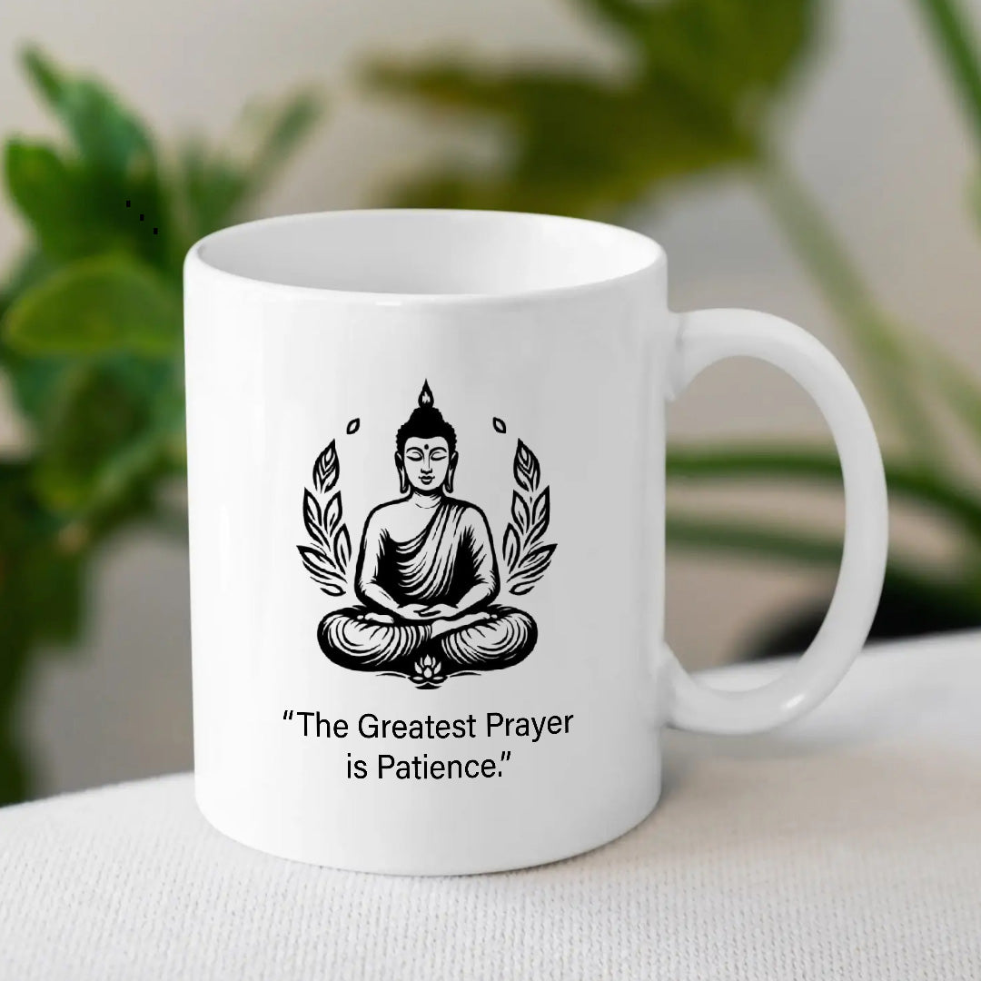 Buddha Ceramic Mugs | Thoughtful Gifts for Yoga Lovers | MugDog