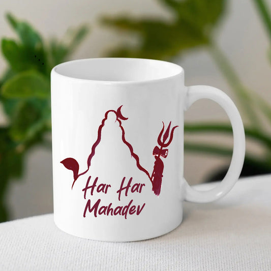 Har Har Mahadev Coffee Mugs | Shiva Mug Collection | MugDog