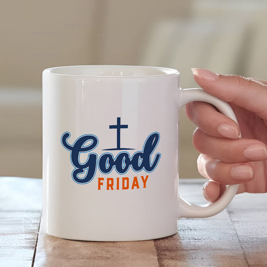 Good Friday Christian Mugs | Remember His Grace | MugDog