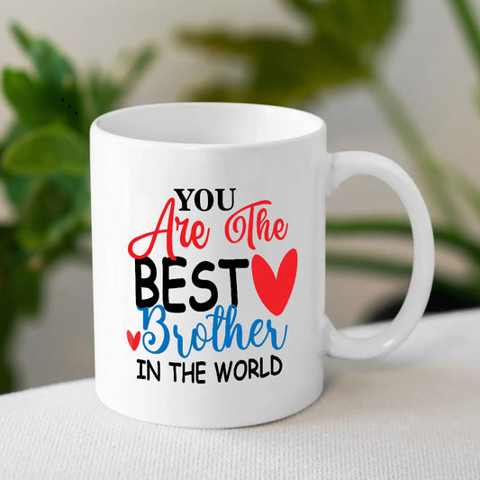 Best Brother In The World Mug | Mug for Brother| MugDog