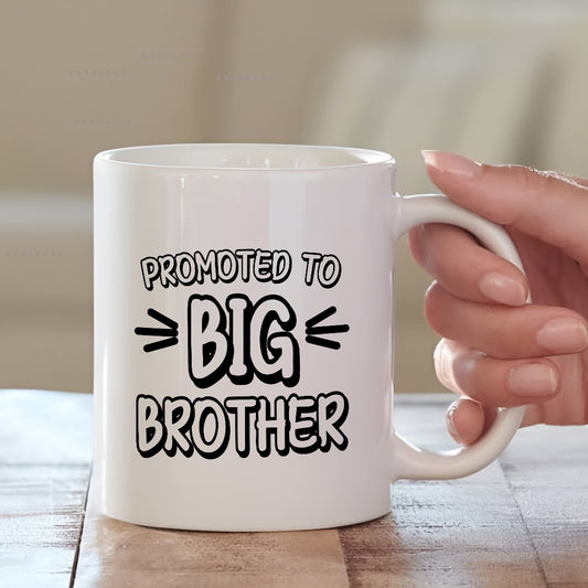 Big Brother Coffee Mug | White Ceramic Coffee Mug| MugDog