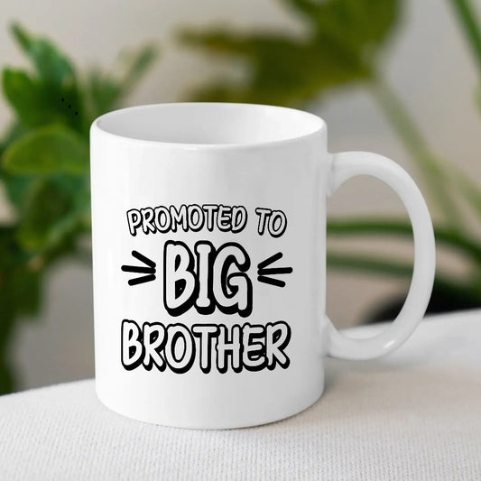 Big Brother Coffee Mug | White Ceramic Coffee Mug| MugDog