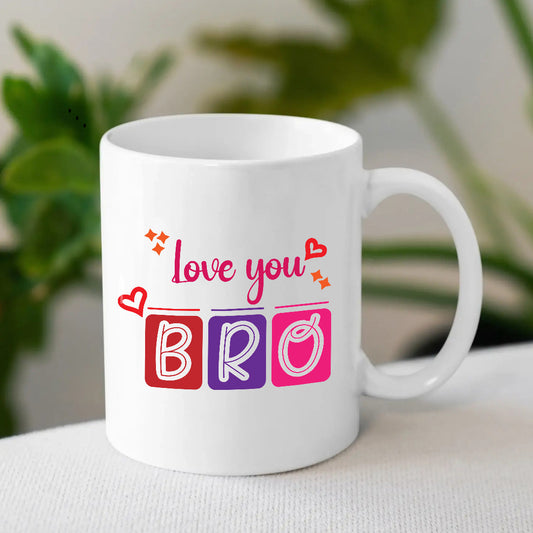 Love You Brother Mug | Gift for Men, Coffee Lovers | MugDog