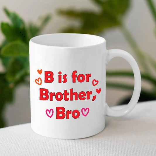 Unique Brother Coffee Mug | Custom Mug for Him | MugDog