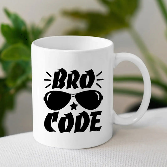 Classic Bro Code Mug | Mug for Brother | MugDog