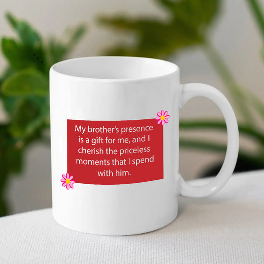 Personalized Brother Mug  | Custom Mug with Message | MugDog