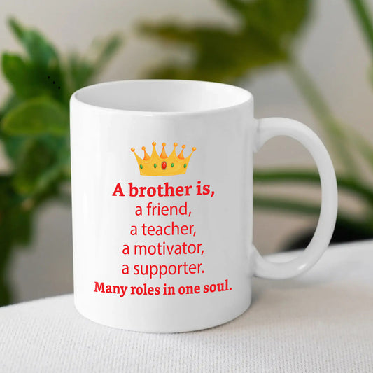 Quoted Mug for Brother | Custom Mug for Him | MugDog