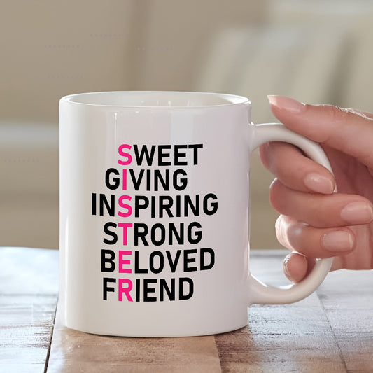 SISTER Definition Mug – Sweet & Inspiring Gift for Sisters