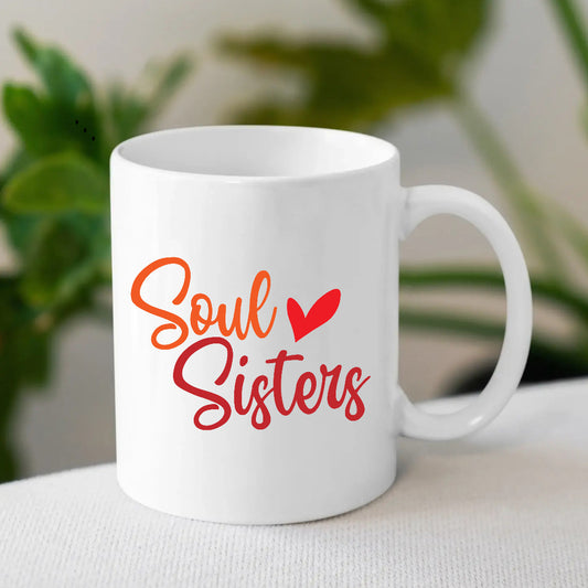 Soul Sister Mug – Heartfelt Gift for Your Sister