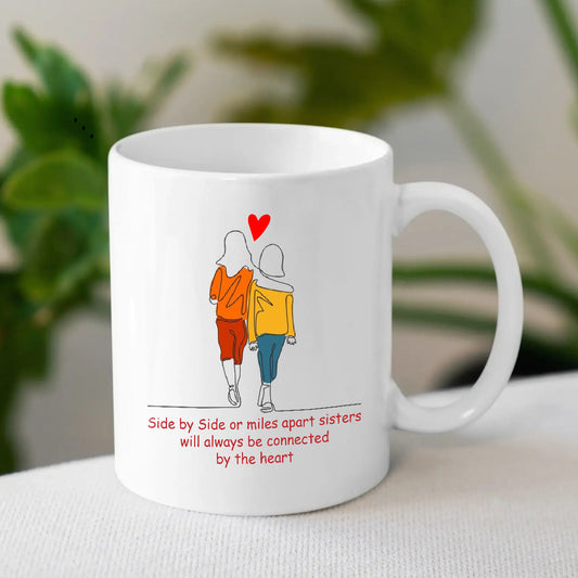 Sister Quote Print Mug – Thoughtful Gift for Your Sister