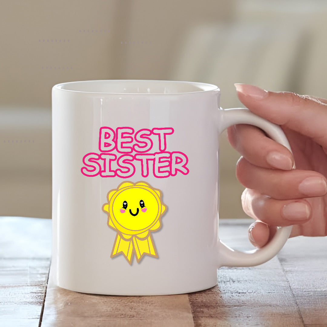 Best Sister Mug – Sweet Gift for Rakhi 2025