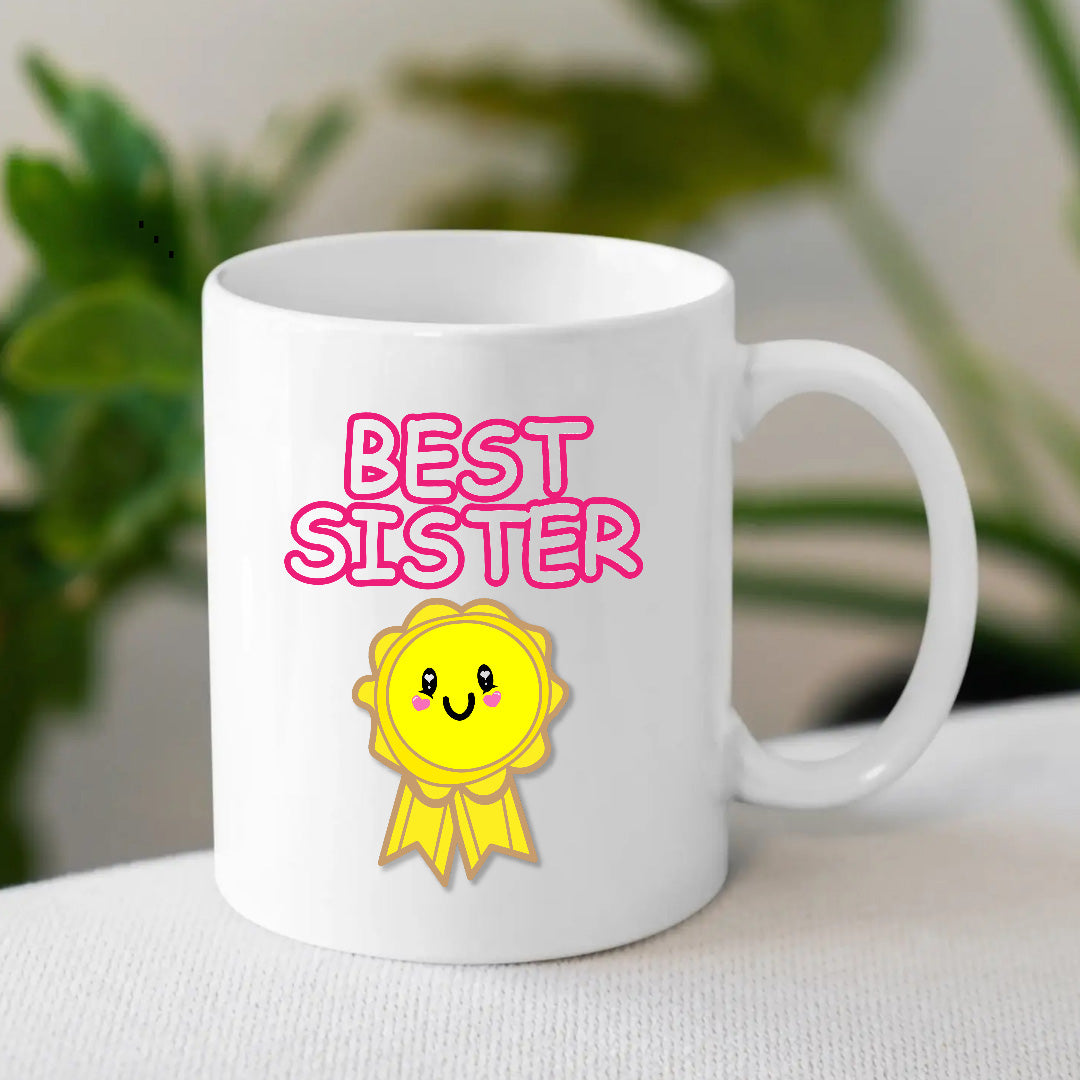 Best Sister Mug – Sweet Gift for Rakhi 2025
