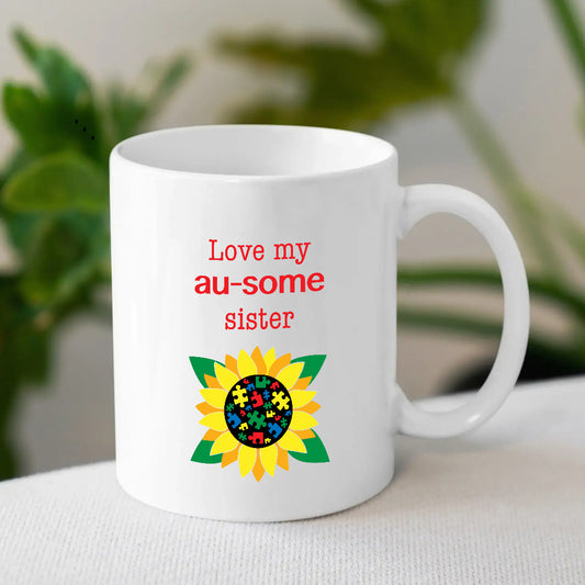 Custom mug for sister | Show Your Love with Every Sip | MugDog