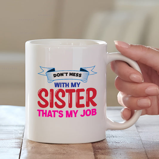 Personalized Sister Mug | Unique & Thoughtful Gift | MugDog