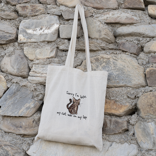 Cat Lover's Tote Bag | Cute Feline Design