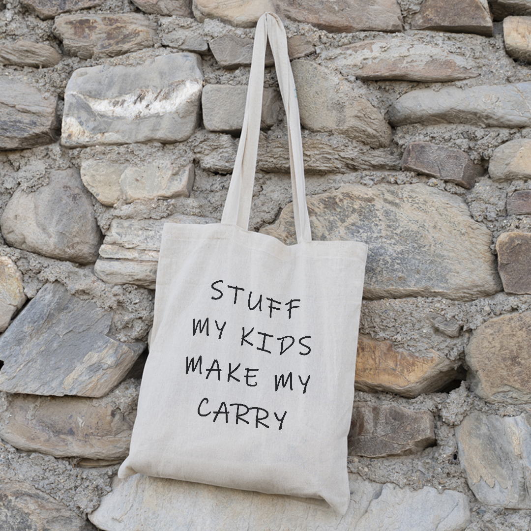 Custom Quote Tote Bag | Personalized Canvas Bag