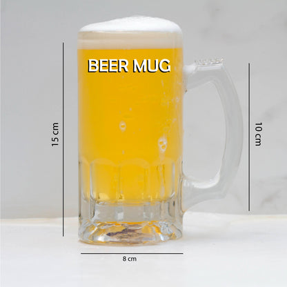 Printed Hero Personalised Beer Mug | Personalised Gifts for Father | MugDog
