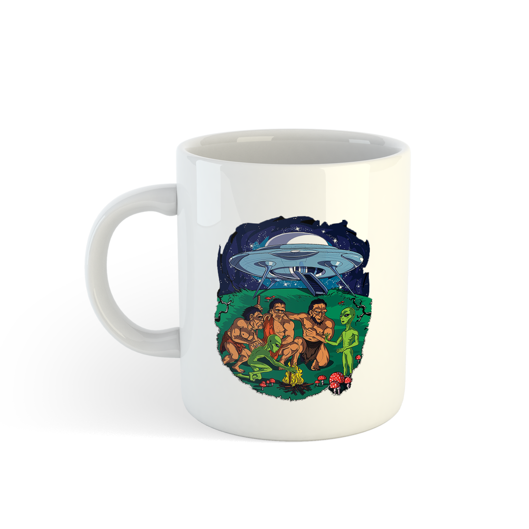 Alien Design Mugs