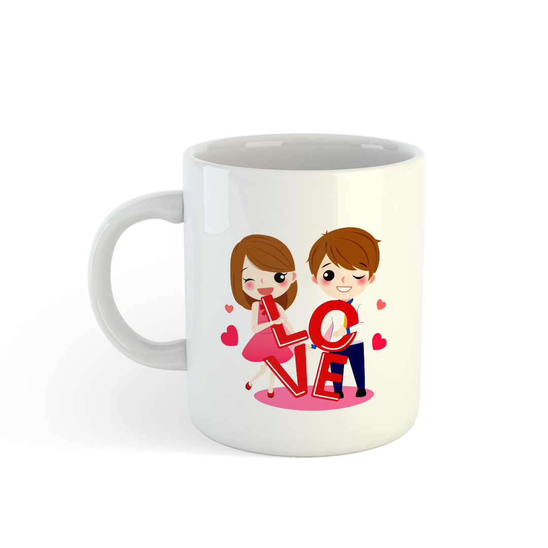 Couple Design Mugs | Personalized Love Mugs for Couples