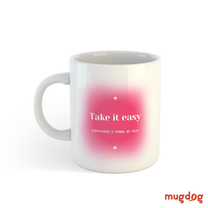 Take It Easy Printable Coffee Mug