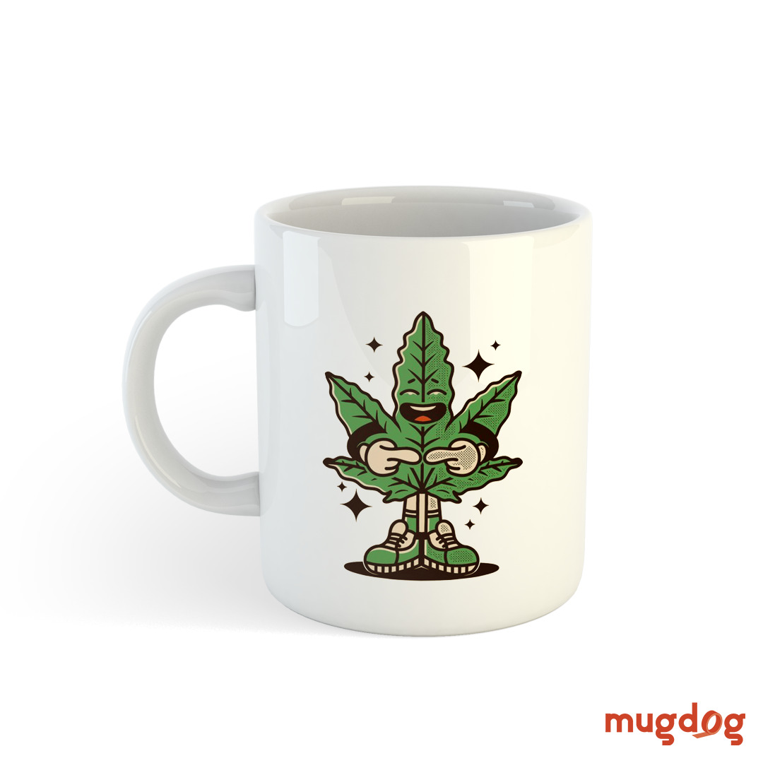 Animated Ganja Leaf Mug