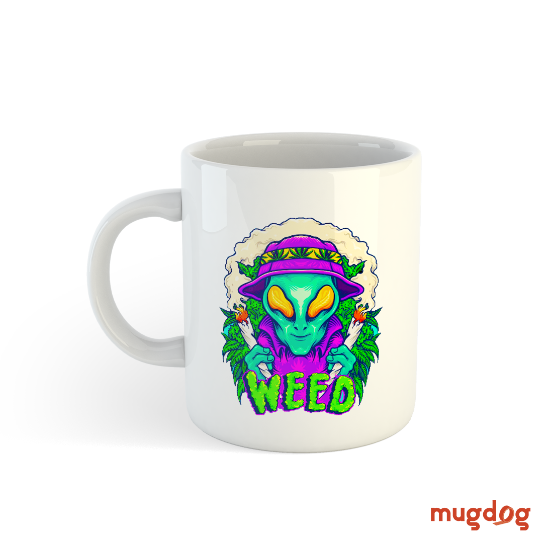 Alien Weed Mug