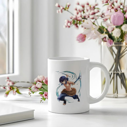 MUGDOG Inosuke Hashibira Printed Ceramic Coffee Mug