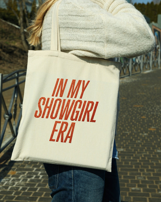 In my Showgirl Era Tote Bag | TS New album Design | Tote Bag